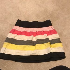 Striped skirt